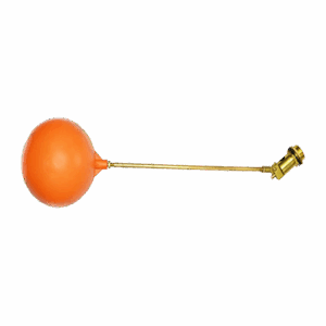 Brass Float Valve with Plastic Ball, PN10, Threaded Ends