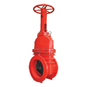 Ductile Iron Gate Valves Resilient Seated OS&Y Type, Flanged-Flanged Ends, 200PSI