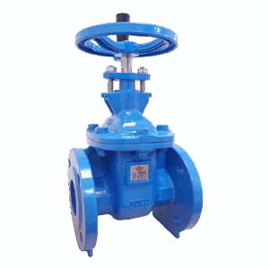 Ductile Iron Gate Valve, Non-Rising Stem, Metal Seated, PN16, Flanged Ends
