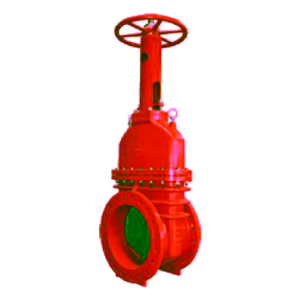 Ductile Iron Gate Valves Resilient Seated OS&Y Type, Flanged-Flanged Ends, 250PSI