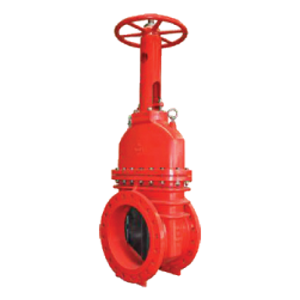 Ductile Iron Gate Valves Resilient Seated OS&Y Type, Flanged-Flanged Ends, 250PSI