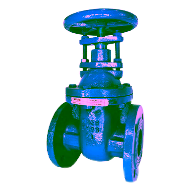 Ductile Iron Gate Valve, Non-Rising Stem, Metal Seated, PN25, Flanged Ends