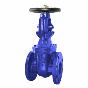 Ductile Iron OS&Y Gate Valve, Rising Stem, PN16, Flanged Ends
