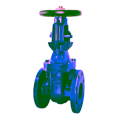 Ductile Iron OS&Y Gate Valve, Rising Stem, PN25, Flanged Ends