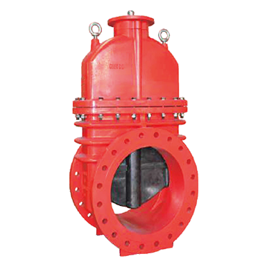 Ductile Iron Gate Valves Resilient Seated NRS Type, Flanged-Flanged Ends, 250PSI