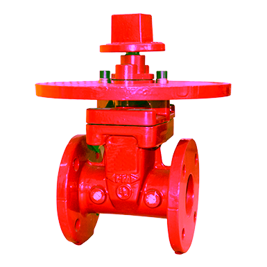Ductile Iron Gate Valves Resilient Seated NRS Type, Flanged-Flanged Ends, 300PSI