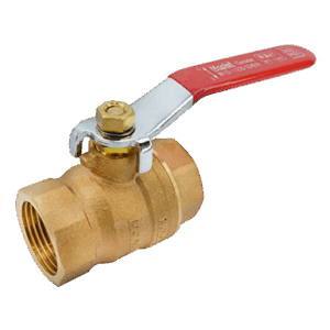 Bronze Ball Valve, 2pcs Body, Lever Operated, PN25, Threaded Ends
