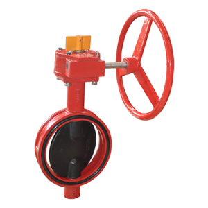 Ductile Iron Butterfly Valve, Resilient Seated, Wafer Ends
