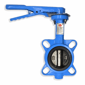 Ductile Iron Butterfly Valve, Semi-Lugged, EPDM Seat, Lever Operated, PN16