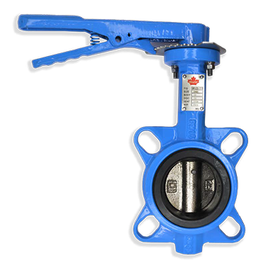 Ductile Iron Butterfly Valve, Semi-Lugged, EPDM Seat, Lever Operated, PN16