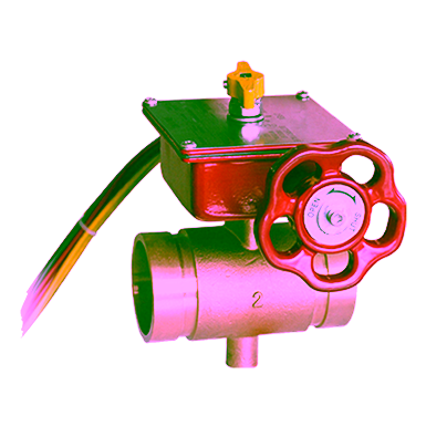 Ductile Butterfly Valve Resilient Seated Grooved Ends
