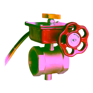 Bronze Butterfly Valve Resilient Seated Screwed Ends