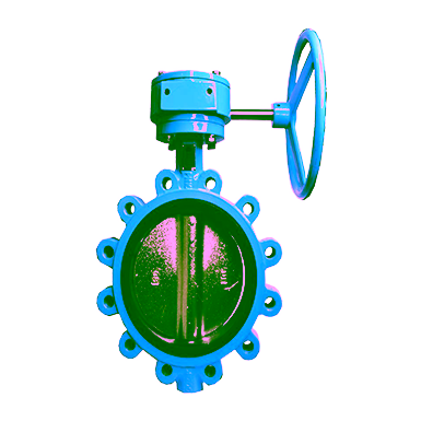 Ductile Iron Butterfly Valve, Fully Lugged, EPDM Seat, Gear Operated, PN16
