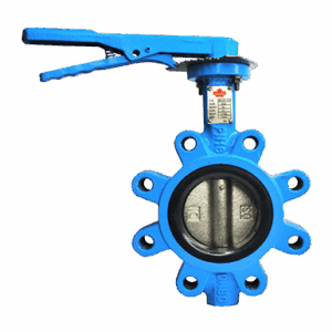 Ductile Iron Butterfly Valve, Fully Lugged, EPDM Seat, Lever Operated, PN25