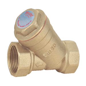 Brass Y-Strainer, Stainless Steel Screen, PN16, Threaded Ends