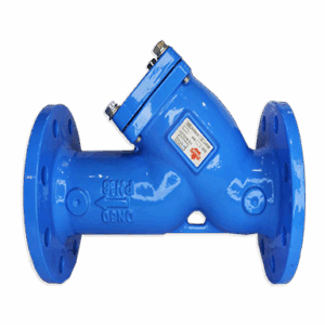 Ductile Iron Y-Strainer, Stainless Steel Screen, PN16, Flanged Ends