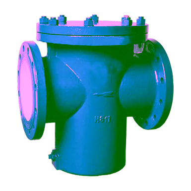 Ductile Iron Basket Strainer, PN16, Flanged Ends