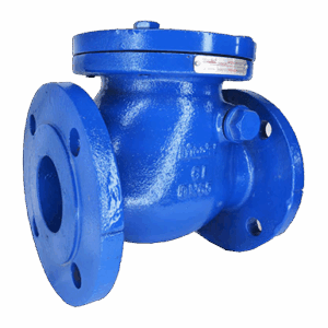 Ductile Iron Horizontal Swing Check Valve, PN16, Flanged Ends