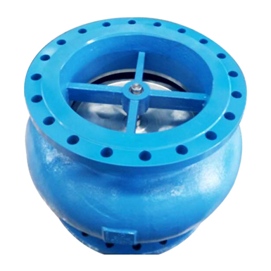 Ductile Iron Globe Pattern Silent Check Valve, PN16, Flanged Ends