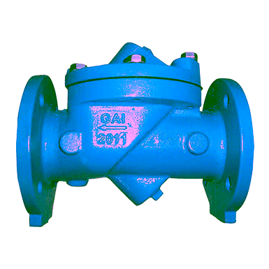 Ductile Iron Swing Flex Check Valve, PN16, Flanged Ends