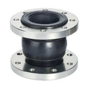 EPDM Rubber Flanged Flexible Connector, Single Bellow, PN16, Flanged Ends