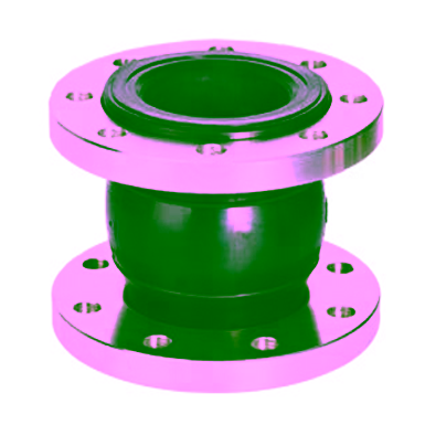 EPDM Rubber Flanged Flexible Connector, Single Bellow, PN16, Flanged Ends