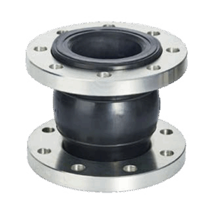 EPDM Rubber Flanged Flexible Connector, Single Bellow, PN10, Flanged Ends