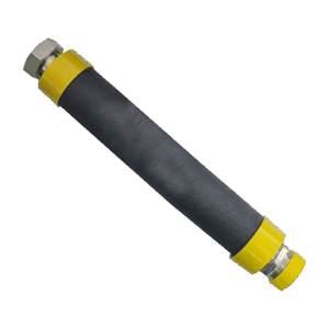 Insulated Stainless Steel Flexible Hose, PN25, Threaded Ends
