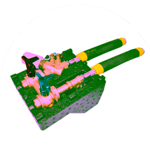 Preassembled Insulated Connect CFCUT Valve Package, PN25, Threaded Ends