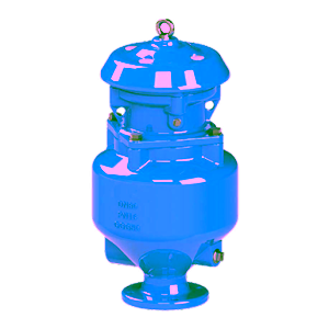 Ductile Iron Sewage Combination Air Release Valve, PN16, Flanged Ends