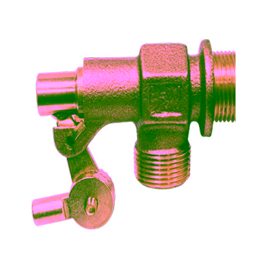 Bronze Equilibrium Float Valve with Plastic Ball, PN10, Threaded Ends