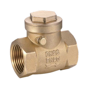 DZR Horizational Swing Check Valves, PN20, Threaded Ends