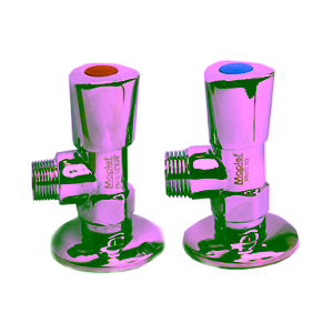 Brass Angle Valve, PN10, Threaded Ends