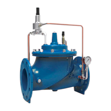 Ductile Iron Pressure Sustaining Valve, PN16, Flanged Ends