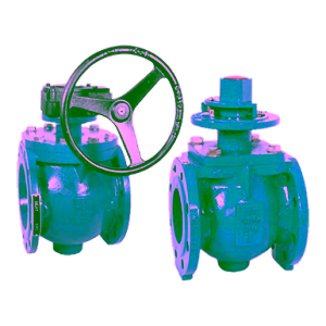 Ductile Iron Plug Valve, PN16, Flanged Ends