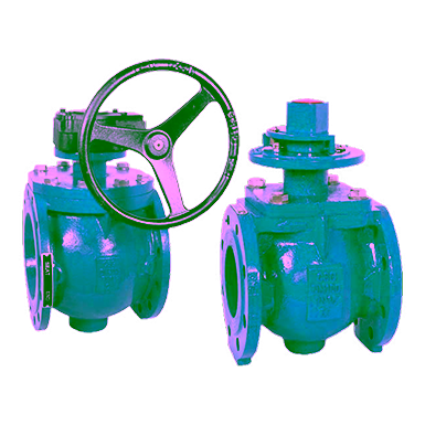 Ductile Iron Plug Valve, PN16, Flanged Ends