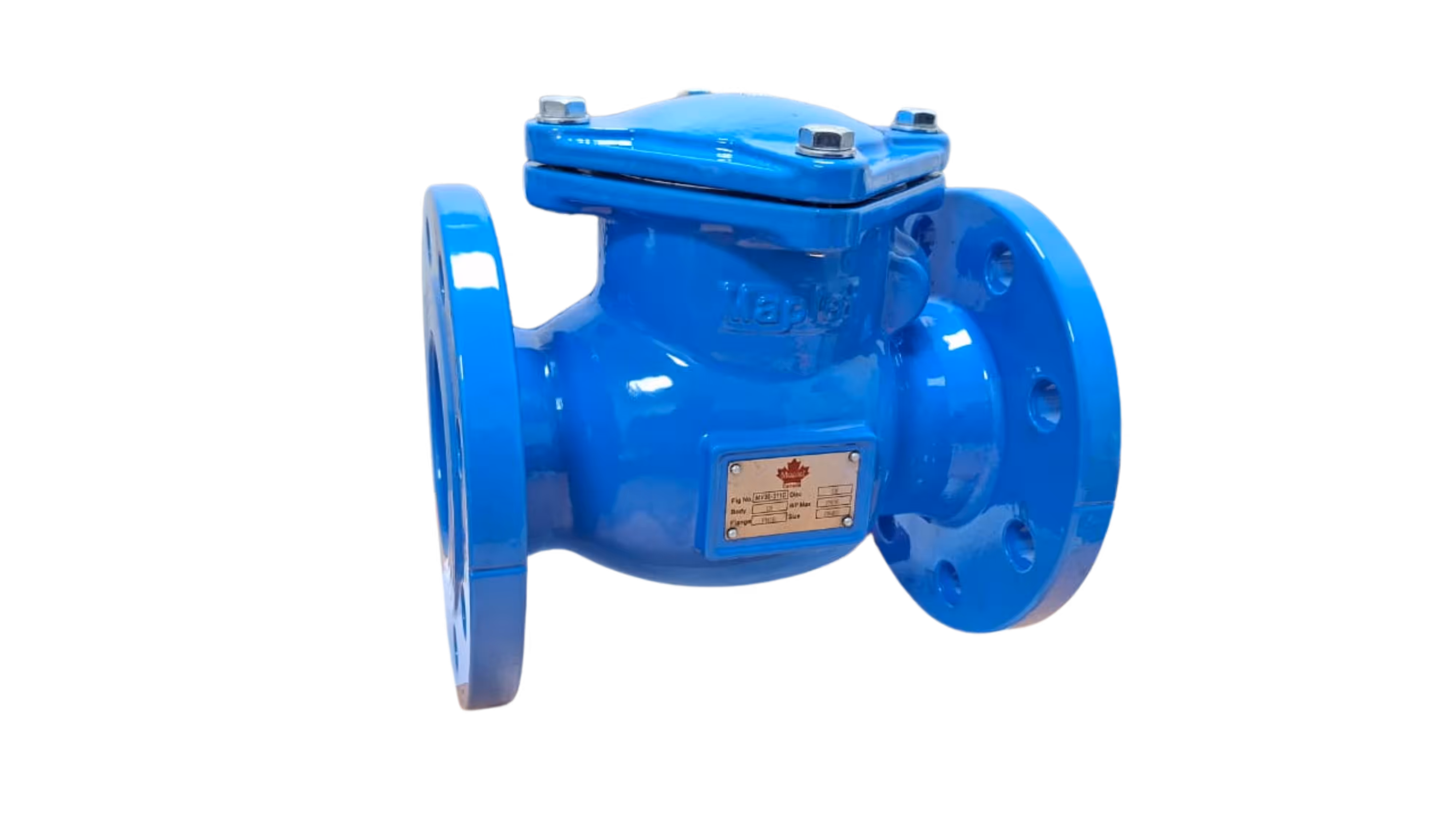 Ductile Iron Horizontal Swing Check Valve, PN16, Flanged Ends